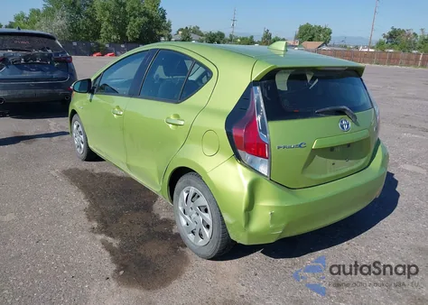 2015 Toyota Prius C Two из США, поврежденный, VIN JTDKDTB31F1097573